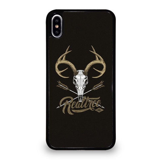 DEER HUNTING SKULL iPhone XS Max Case Cover