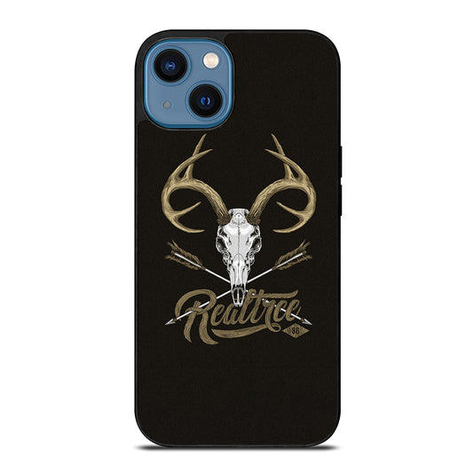 DEER HUNTING SKULL iPhone 14 Case Cover