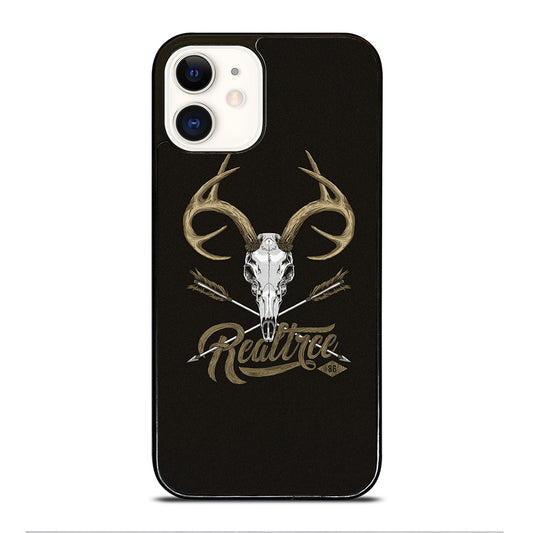 DEER HUNTING SKULL iPhone 12 Case Cover