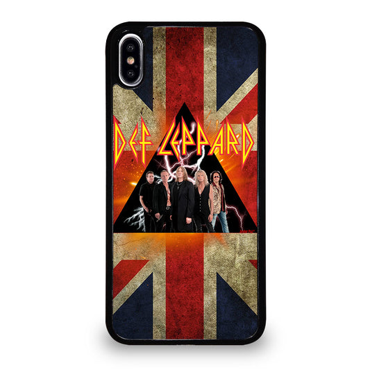 DEF LEPPARD BAND iPhone XS Max Case Cover
