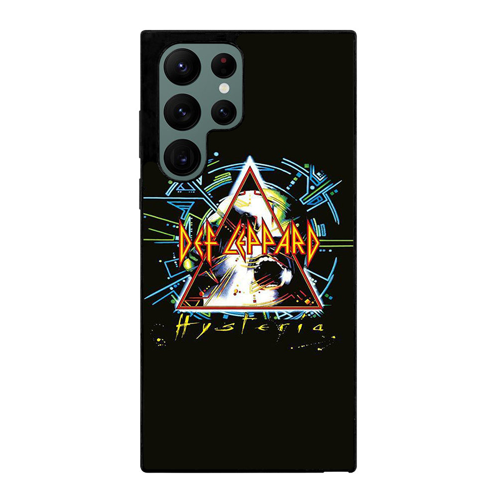 DEF LEPPARD BLACK LOGO Samsung Galaxy S22 Ultra Case Cover