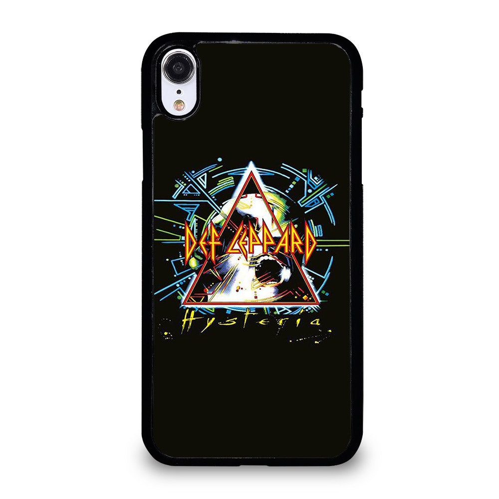 DEF LEPPARD BLACK LOGO iPhone XR Case Cover