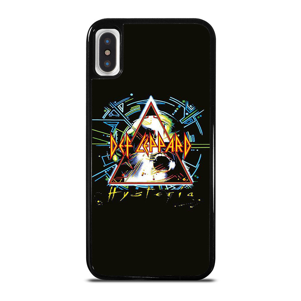 DEF LEPPARD BLACK LOGO iPhone X / XS Case Cover