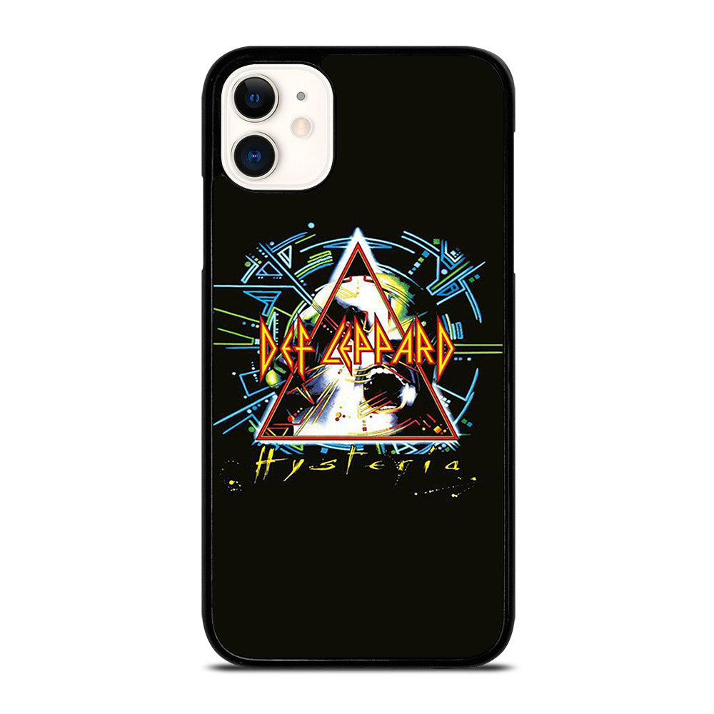 DEF LEPPARD BLACK LOGO iPhone 11 Case Cover