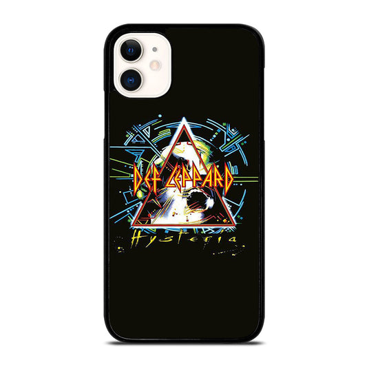 DEF LEPPARD BLACK LOGO iPhone 11 Case Cover