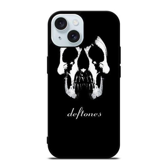 DEFTONES BAND SKULL LOGO iPhone 15 Case Cover