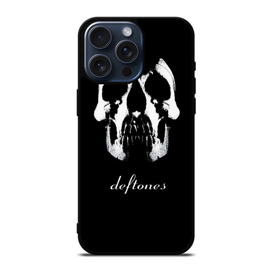 DEFTONES BAND SKULL LOGO iPhone 15 Pro Max Case Cover