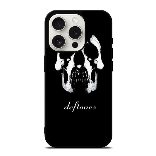 DEFTONES BAND SKULL LOGO iPhone 15 Pro Case Cover