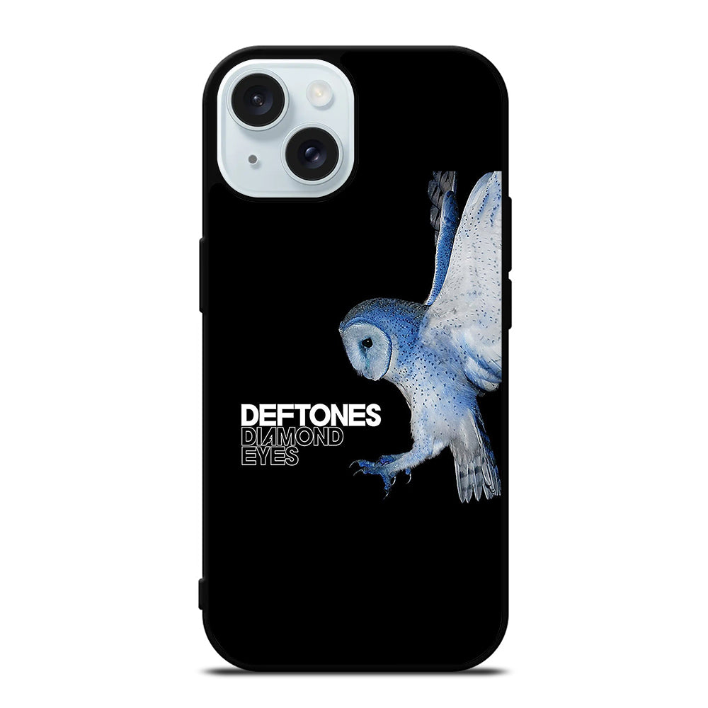 DEFTONES OWL DIAMOND EYES iPhone 15 Case Cover