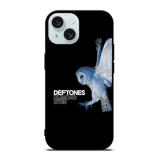 DEFTONES OWL DIAMOND EYES iPhone 15 Case Cover