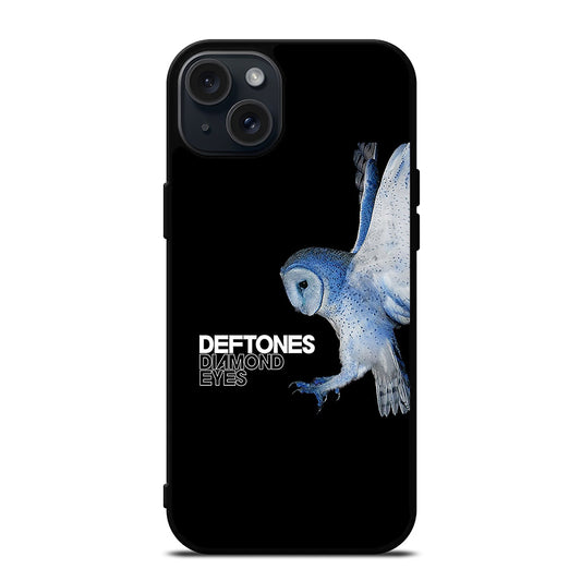 DEFTONES OWL DIAMOND EYES iPhone 15 Plus Case Cover