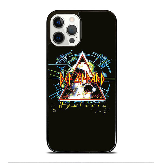 DEF LEPPARD BLACK LOGO iPhone 12 Pro Case Cover