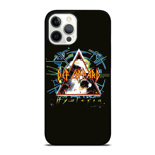 DEF LEPPARD BLACK LOGO iPhone 12 Pro Max Case Cover