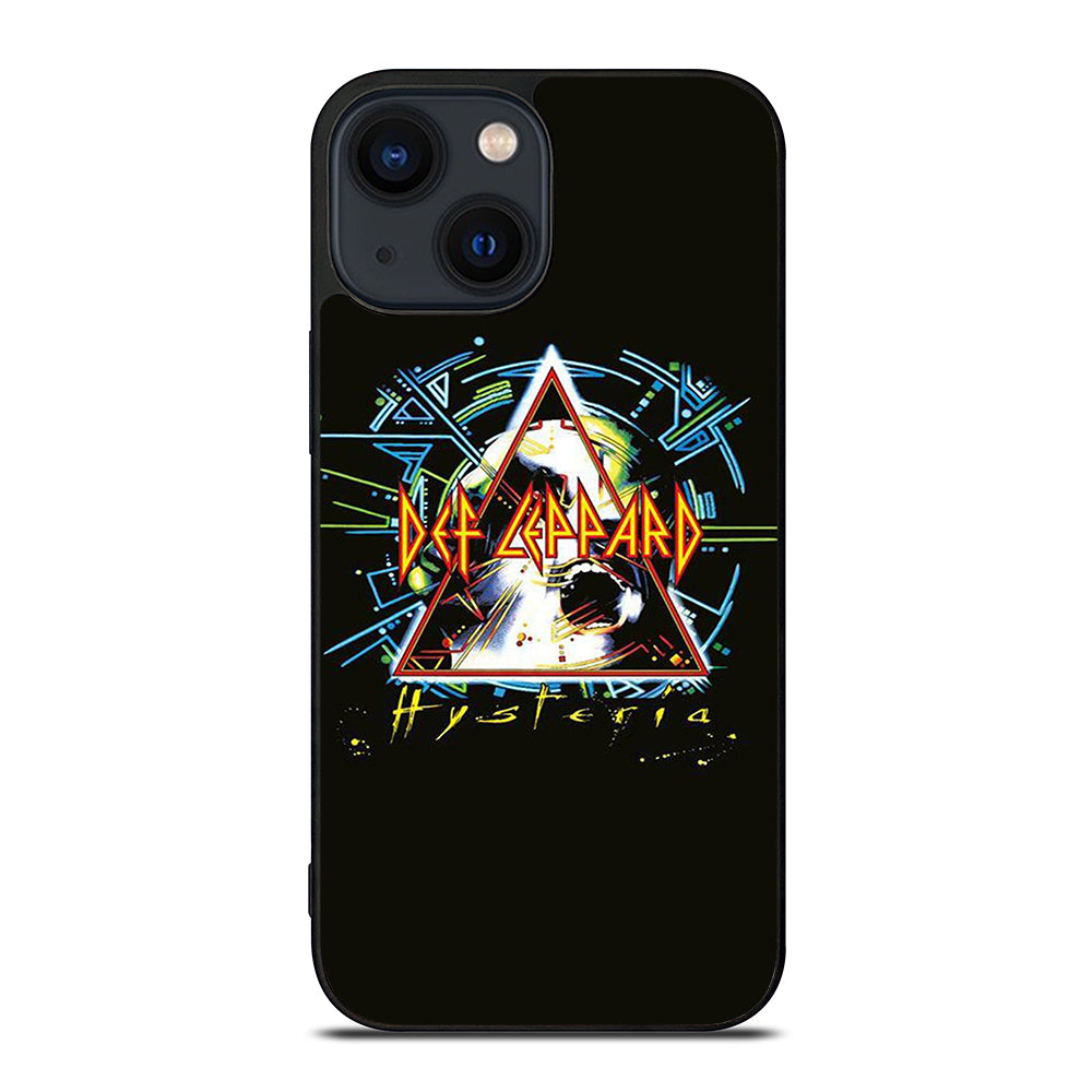 DEF LEPPARD BLACK LOGO iPhone 14 Plus Case Cover