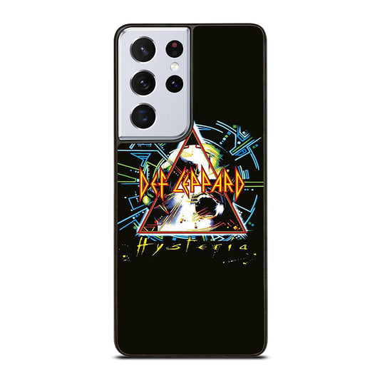 DEF LEPPARD BLACK LOGO Samsung Galaxy S21 Ultra Case Cover