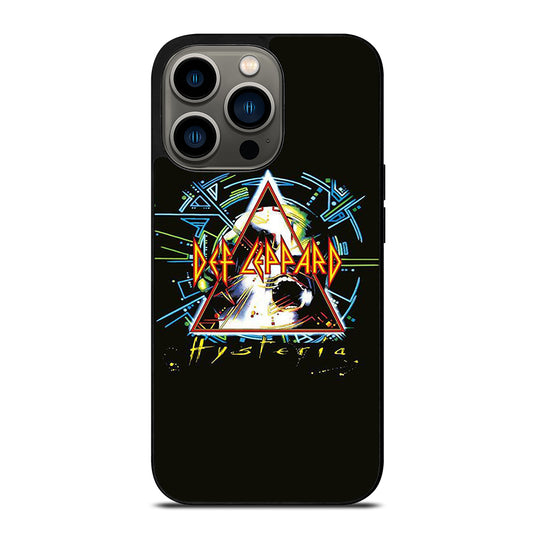 DEF LEPPARD BLACK LOGO iPhone 13 Pro Case Cover