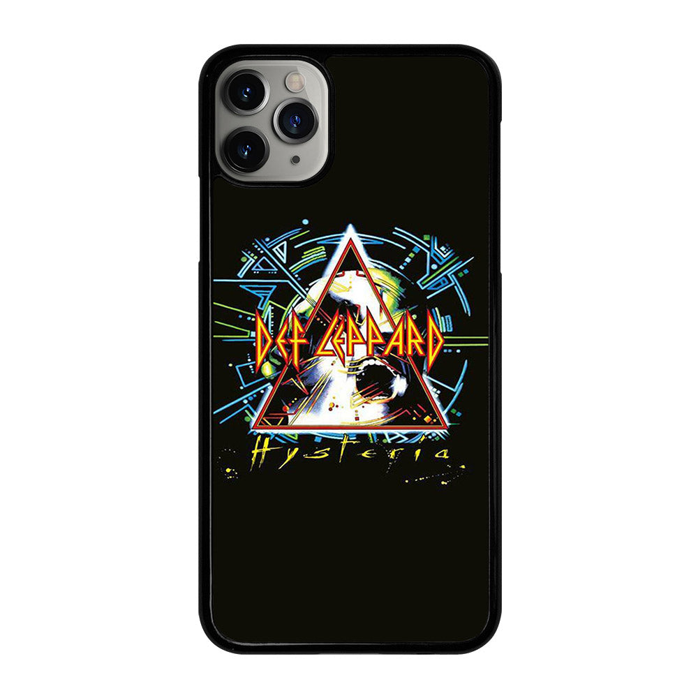 DEF LEPPARD BLACK LOGO iPhone 11 Pro Max Case Cover