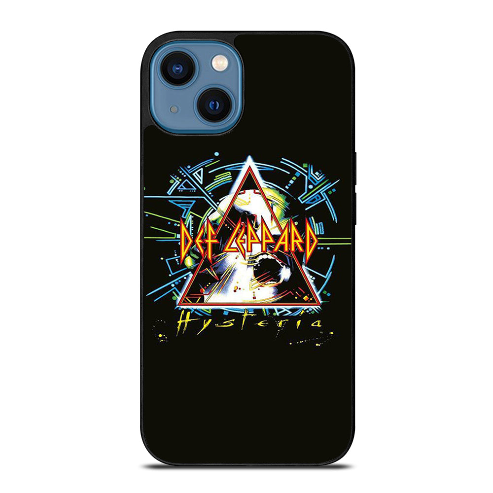 DEF LEPPARD BLACK LOGO iPhone 14 Case Cover