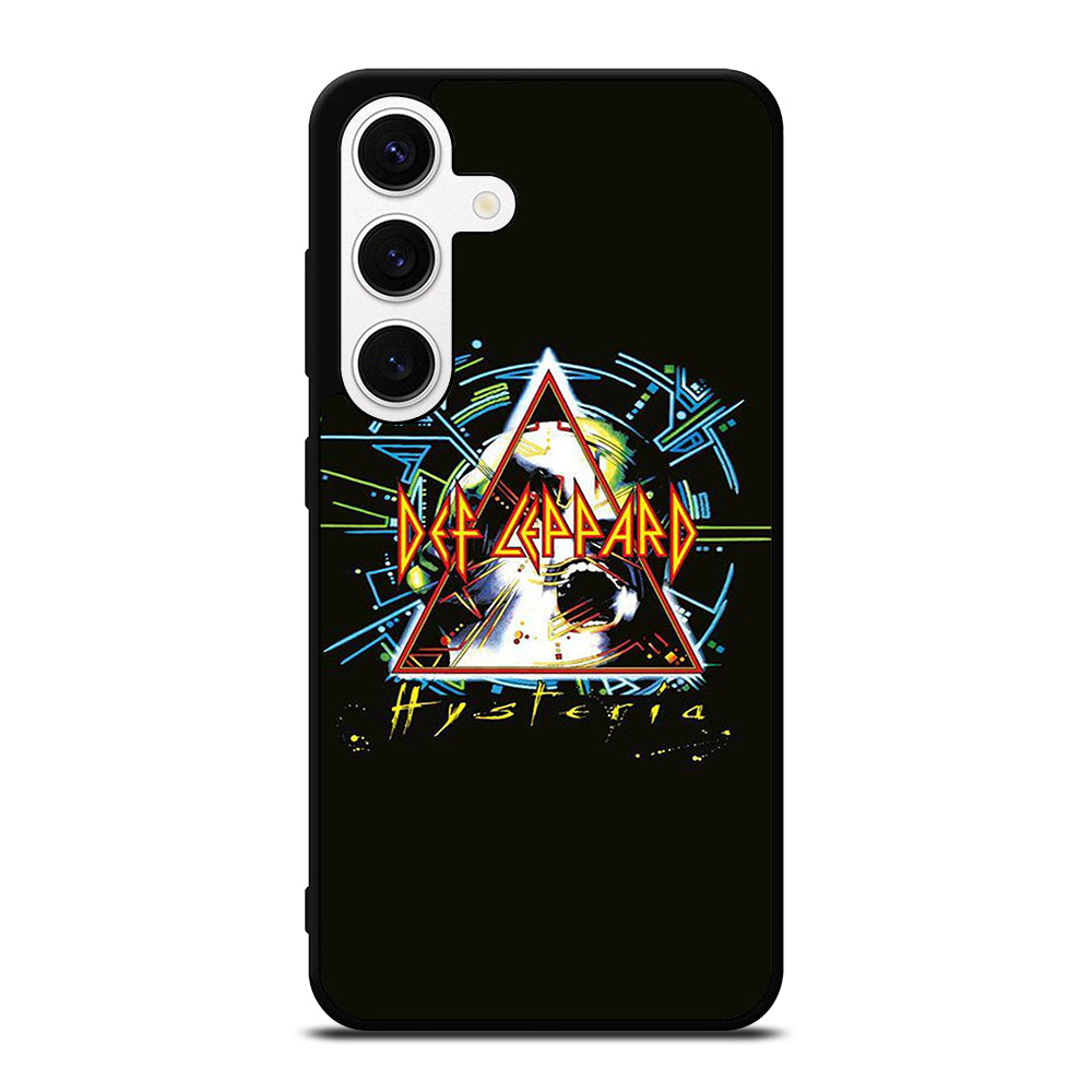 DEF LEPPARD BLACK LOGO Samsung Galaxy S24 Case Cover