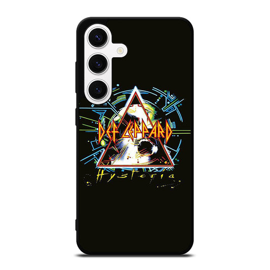 DEF LEPPARD BLACK LOGO Samsung Galaxy S24 Case Cover