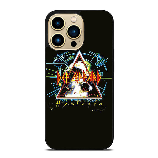 DEF LEPPARD BLACK LOGO iPhone 14 Pro Max Case Cover