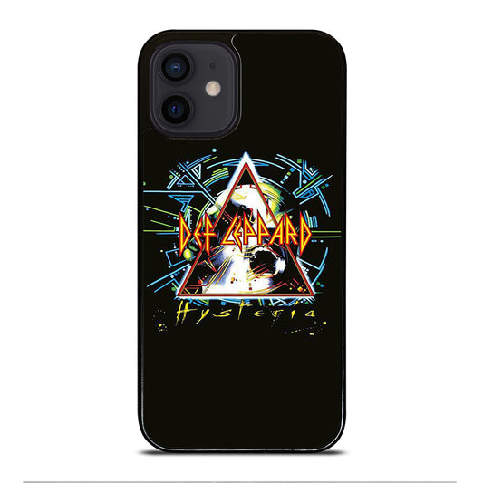 DEF LEPPARD BLACK LOGO iPhone 12 Mini Case Cover