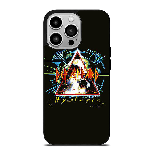 DEF LEPPARD BLACK LOGO iPhone 14 Pro Case Cover