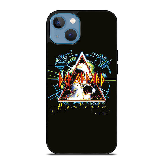 DEF LEPPARD BLACK LOGO iPhone 13 Case Cover