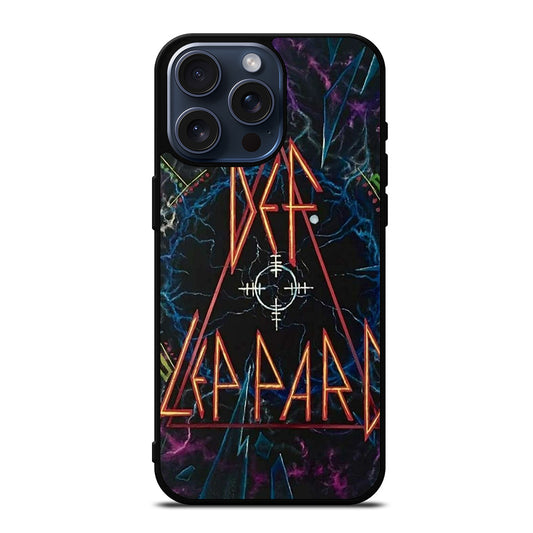 DEF LEPPARD LOGO iPhone 15 Pro Max Case Cover
