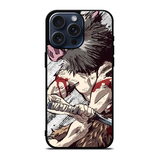 DEMON SLAYER HASHIBIRA INOSUKE 2 iPhone 15 Pro Max Case Cover