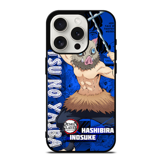 DEMON SLAYER HASHIBIRA INOSUKE iPhone 15 Pro Case Cover