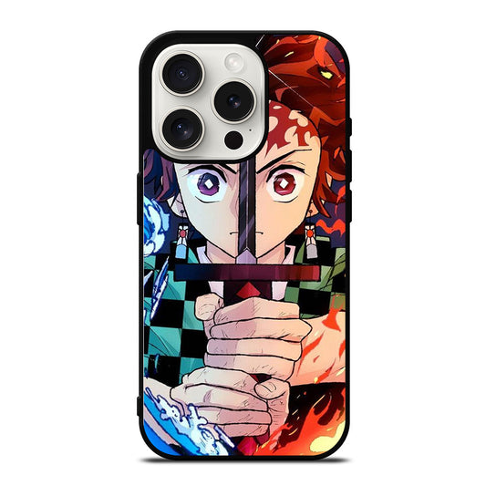 DEMON SLAYER TANJIRO ANIME iPhone 15 Pro Case Cover