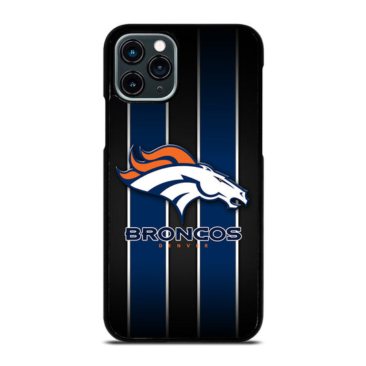 DENVER BRONCOS STRIPE LOGO iPhone 11 Pro Case Cover