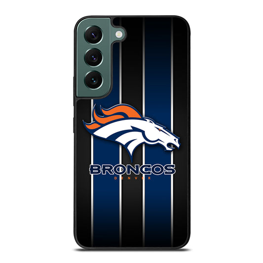 DENVER BRONCOS STRIPE LOGO Samsung Galaxy S22 Case Cover