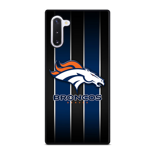 DENVER BRONCOS STRIPE LOGO Samsung Galaxy Note 10 Case Cover