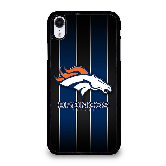 DENVER BRONCOS STRIPE LOGO iPhone XR Case Cover