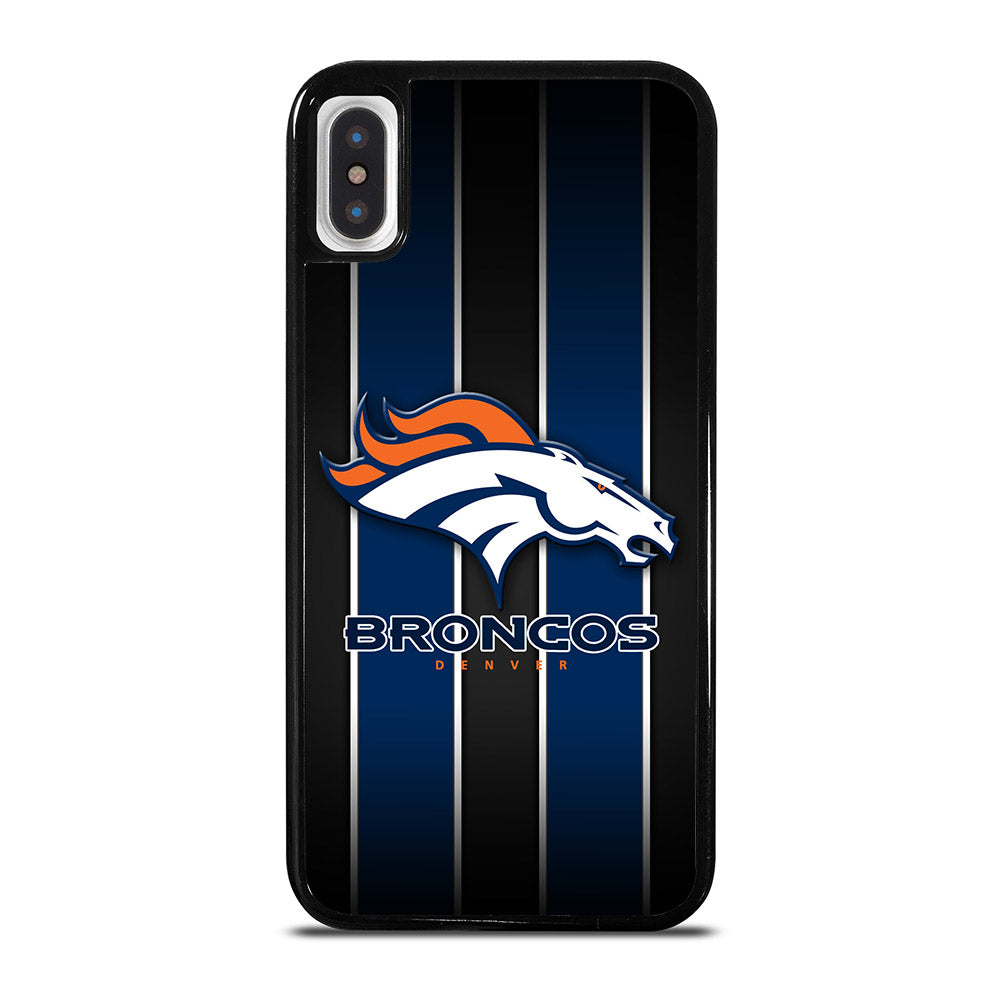 DENVER BRONCOS STRIPE LOGO iPhone X / XS Case Cover