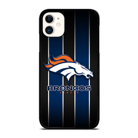 DENVER BRONCOS STRIPE LOGO iPhone 11 Case Cover