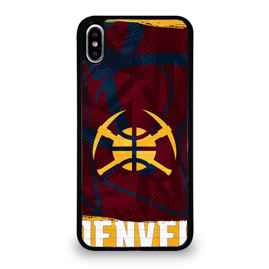 DENVER NUGGETS NBA SYMBOL 2 iPhone XS Max Case Cover
