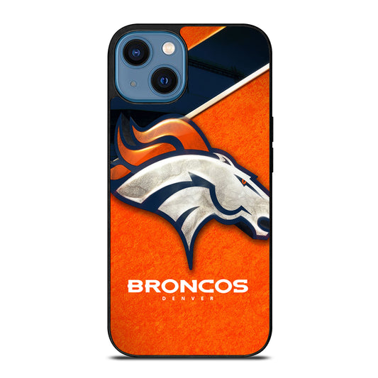 DENVER BRONCOS FOOTBALL LOGO iPhone 14 Case Cover