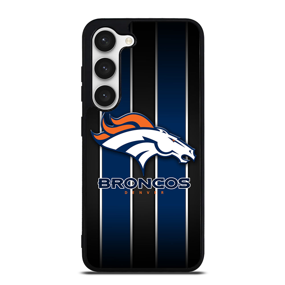 DENVER BRONCOS STRIPE LOGO Samsung Galaxy S23 Case Cover
