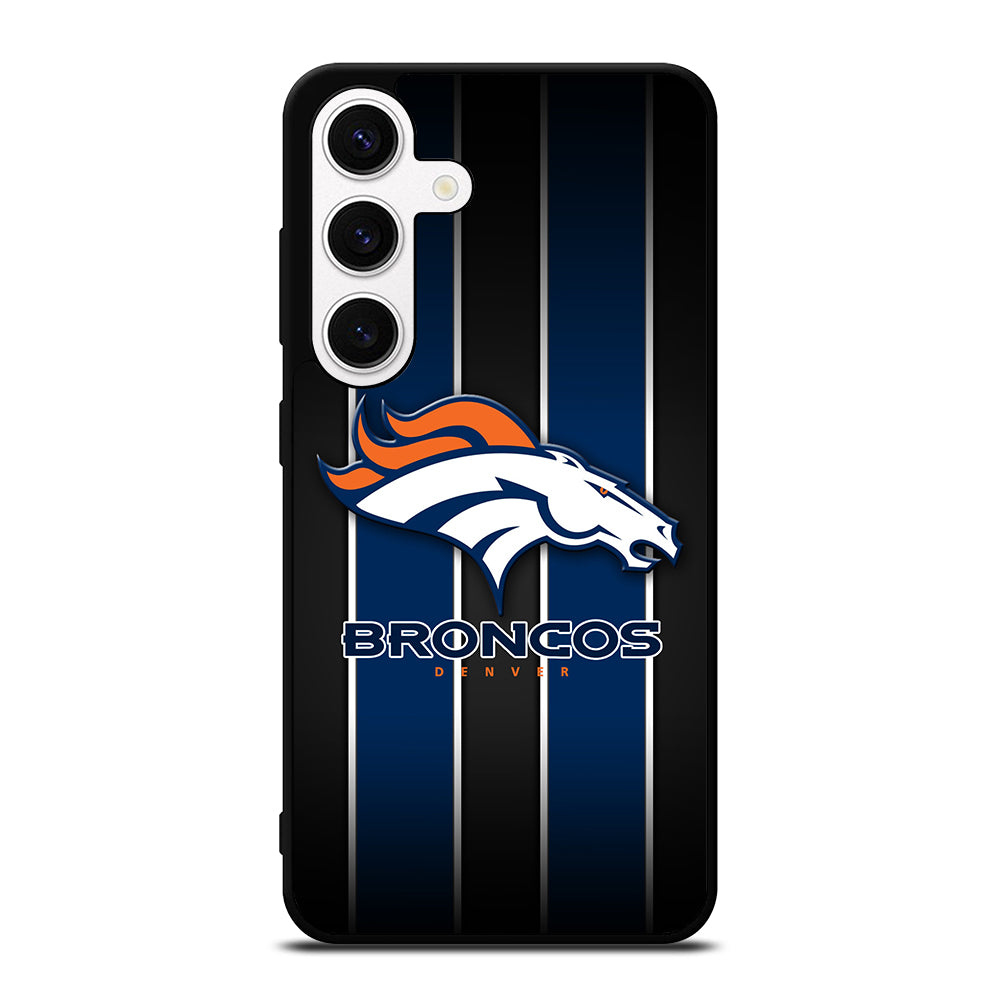 DENVER BRONCOS STRIPE LOGO Samsung Galaxy S24 Case Cover