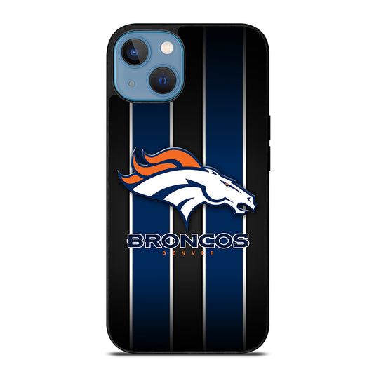 DENVER BRONCOS STRIPE LOGO iPhone 13 Case Cover