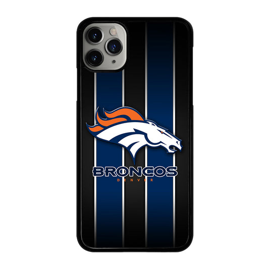 DENVER BRONCOS STRIPE LOGO iPhone 11 Pro Max Case Cover