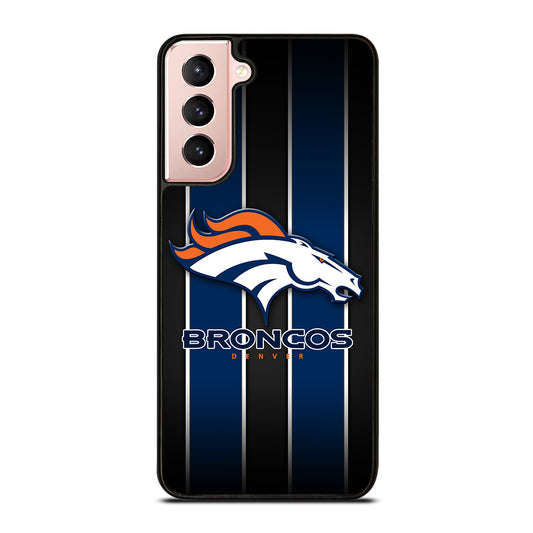 DENVER BRONCOS STRIPE LOGO Samsung Galaxy S21 Case Cover