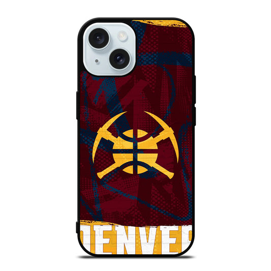DENVER NUGGETS NBA SYMBOL 2 iPhone 15 Case Cover