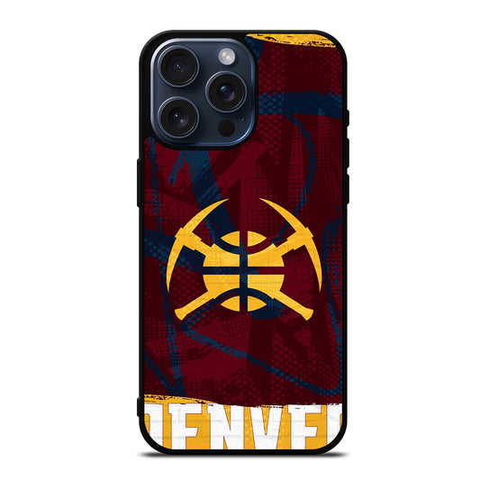DENVER NUGGETS NBA SYMBOL 2 iPhone 15 Pro Max Case Cover