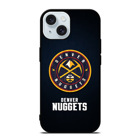 DENVER NUGGETS NBA SYMBOL 3 iPhone 15 Case Cover