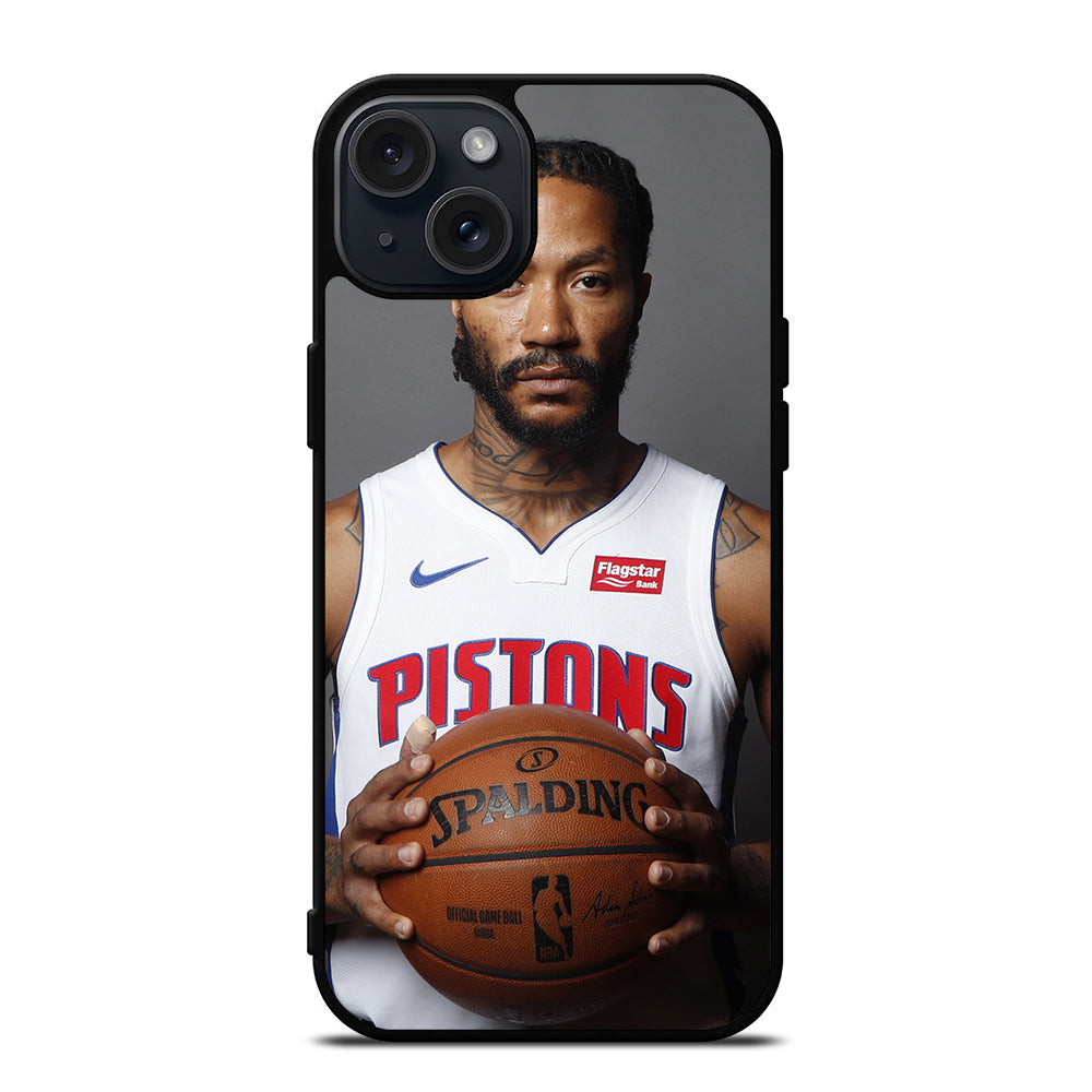 DERRICK ROSE BASKETBALL iPhone 15 Plus Case Cover