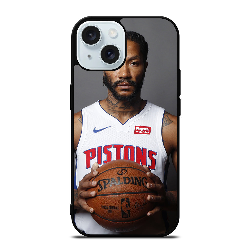 DERRICK ROSE BASKETBALL iPhone 15 Case Cover